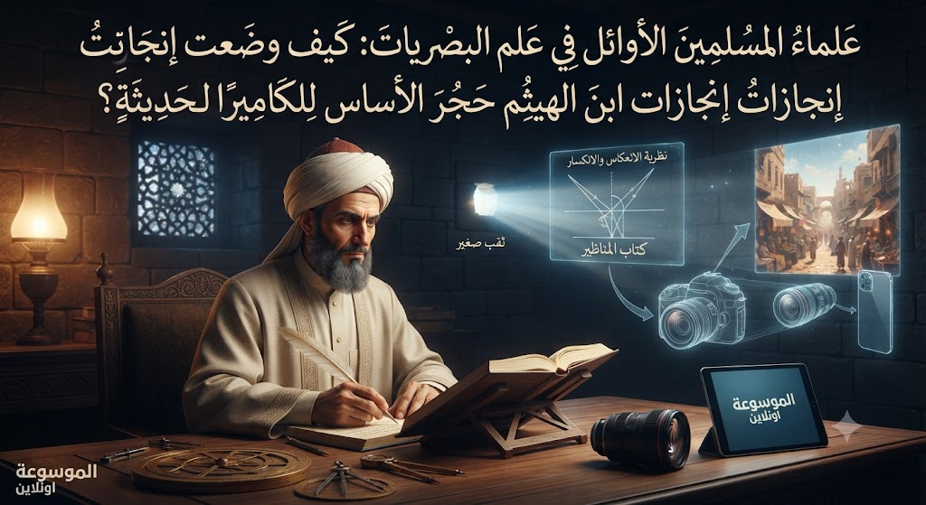علماء المسلمين الأوائل في علم البصريات: كيف وضعت إنجازات ابن الهيثم حجر الأساس للكاميرا الحديثة؟
