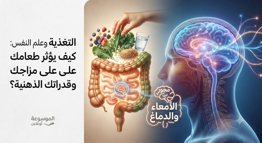 التغذية وعلم النفس: كيف يؤثر طعامك على مزاجك وقدراتك الذهنية؟