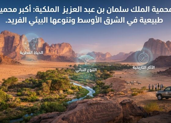 محمية الملك سلمان بن عبد العزيز الملكية: أكبر محمية طبيعية في الشرق الأوسط وتنوعها البيئي الفريد
