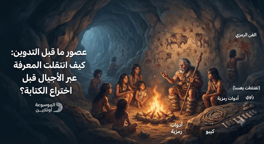 عصور ما قبل التدوين: كيف انتقلت المعرفة عبر الأجيال قبل اختراع الكتابة؟
